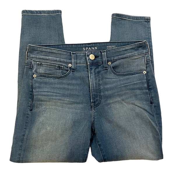 SPANX Denim - SPANX 5 Pocket Skinny Crop Jeans